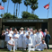 A group outside the Laguna beach bowling club