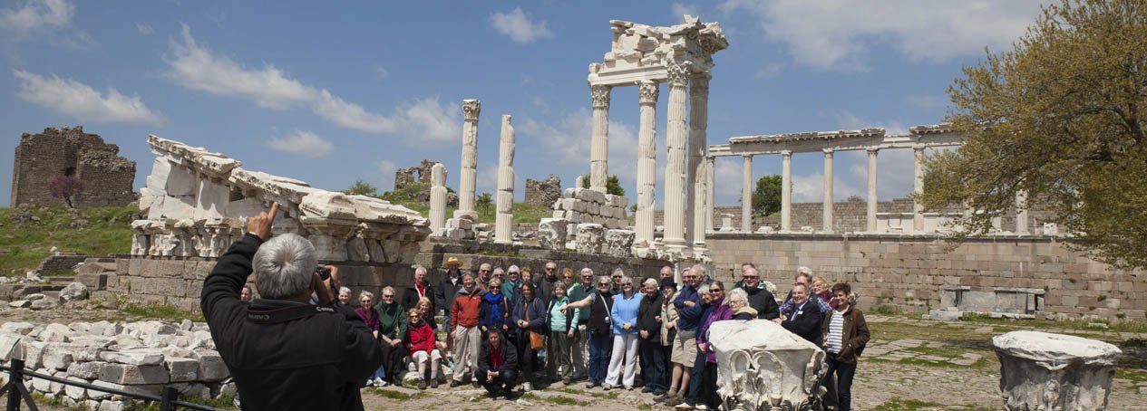 A Group At Pergamon Acropolis