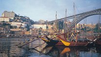 Port Wine Barges On The Douro In Oporto